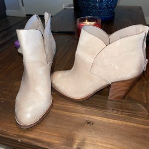 GB Pearl bootie heels